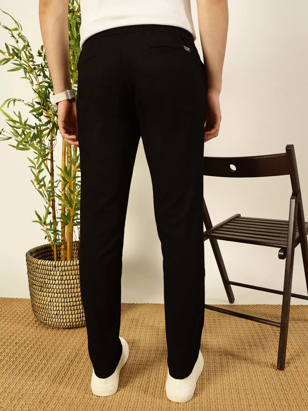Thomas Scott Men Comfort Slim Fit Chinos Trousers
