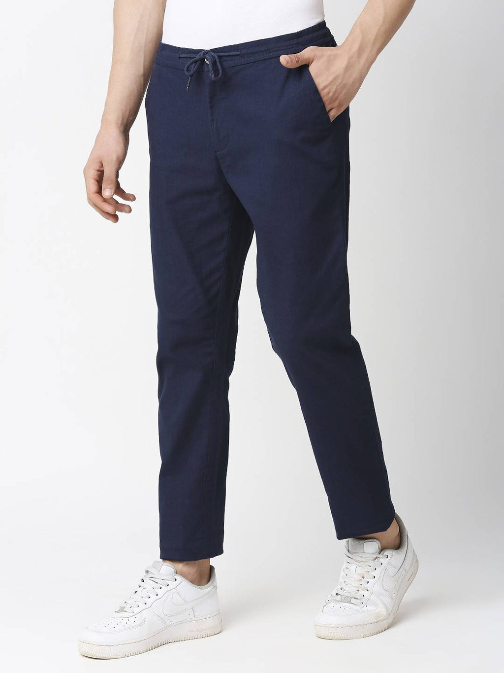 Thomas Scott Men Comfort Slim Fit Cotton Lycra Chinos