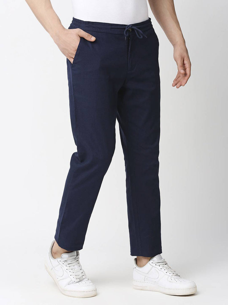 Thomas Scott Men Comfort Slim Fit Cotton Lycra Chinos