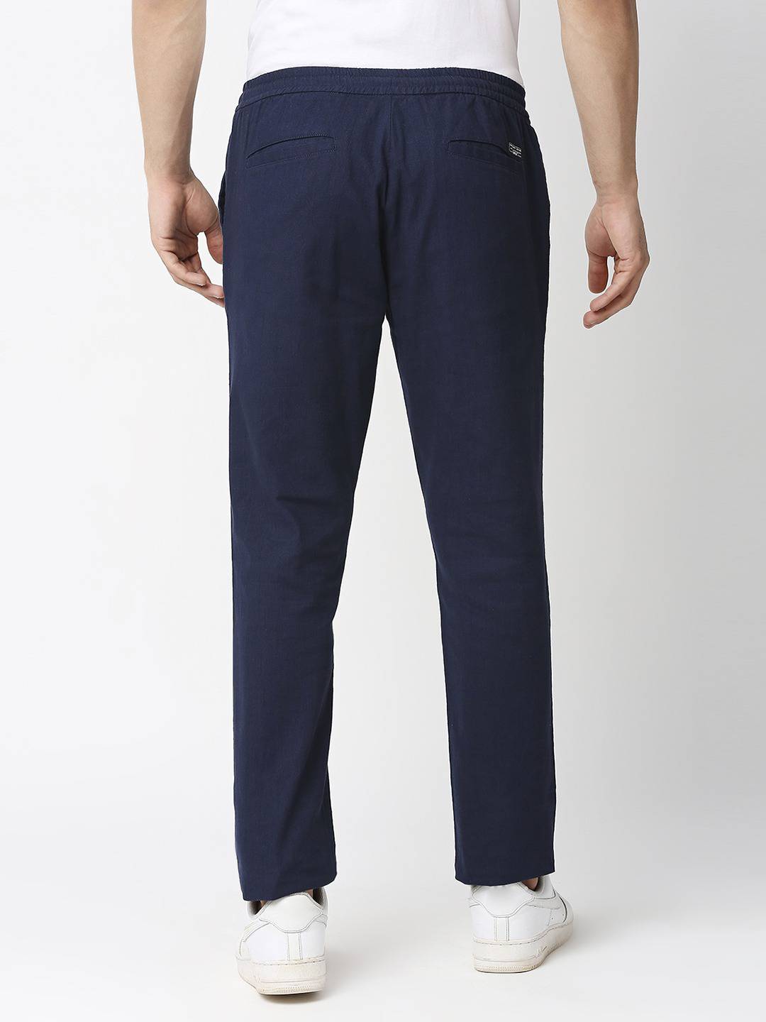 Thomas Scott Men Comfort Slim Fit Cotton Lycra Chinos
