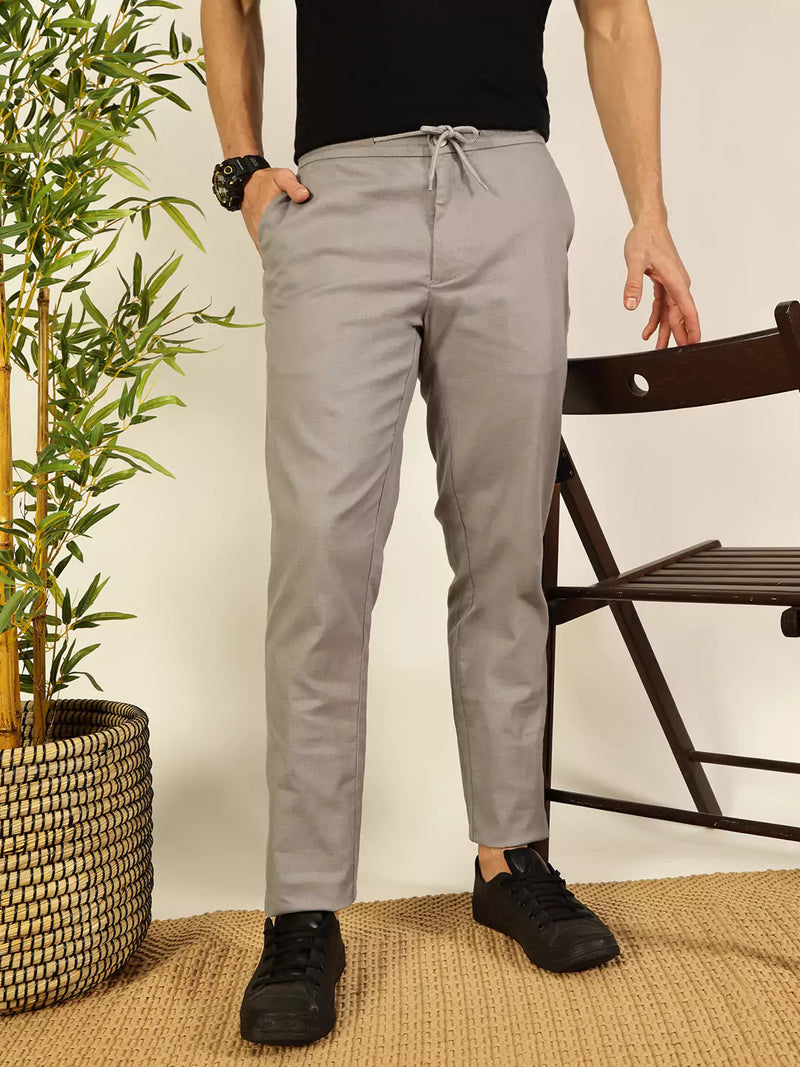 Thomas Scott Men Comfort Slim Fit Chinos Trousers