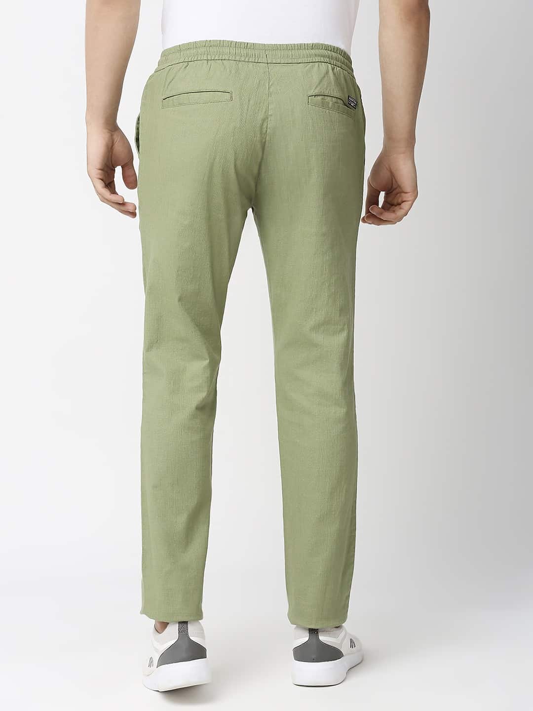 Thomas Scott Men Comfort Slim Fit Cotton Lycra Chinos