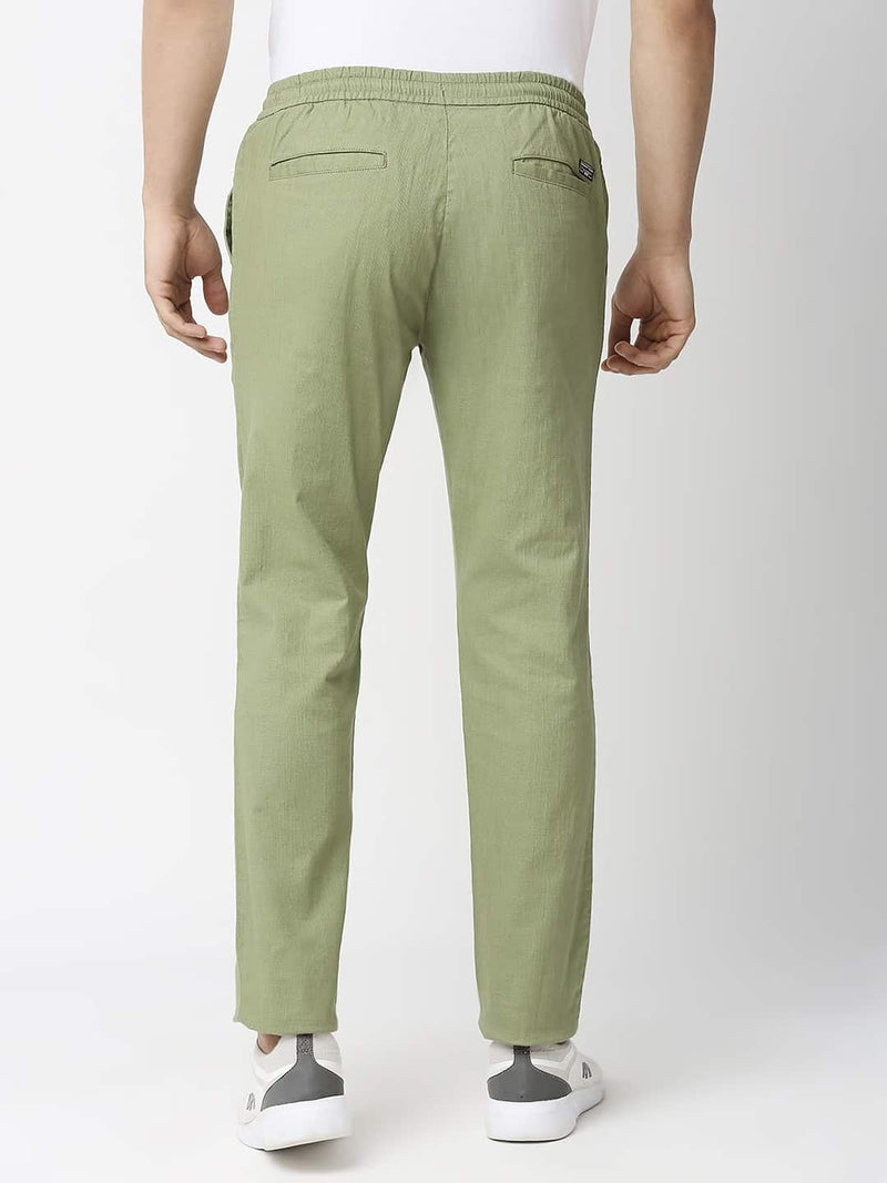 Thomas Scott Men Comfort Slim Fit Cotton Lycra Chinos