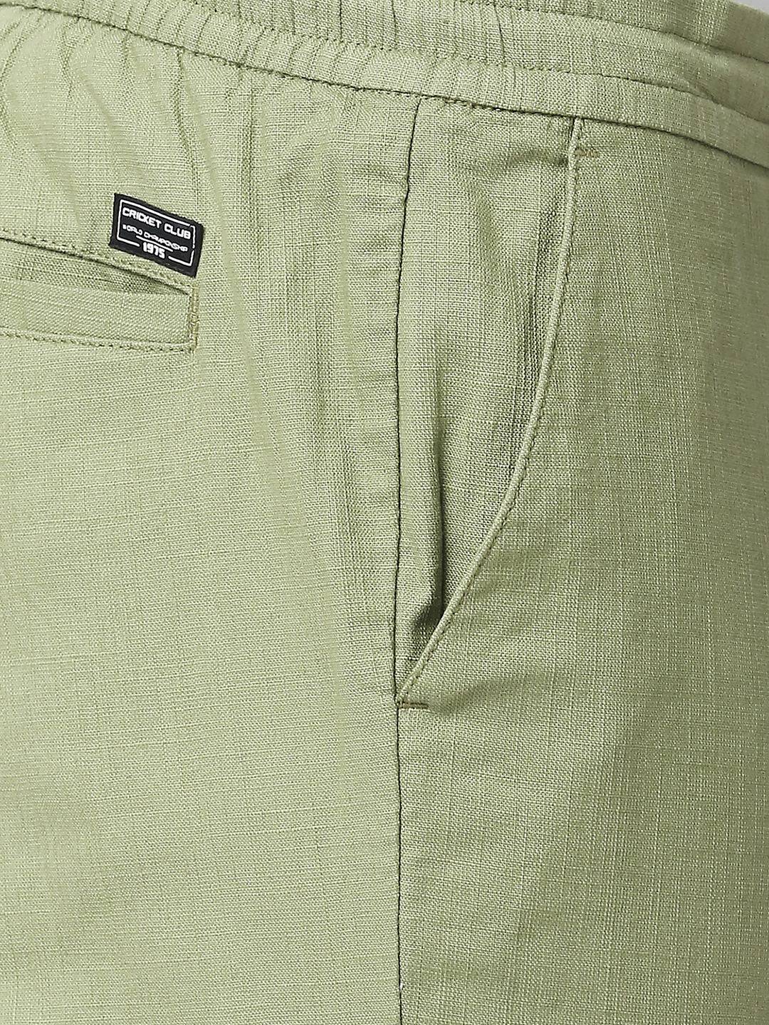 Thomas Scott Men Comfort Slim Fit Cotton Lycra Chinos
