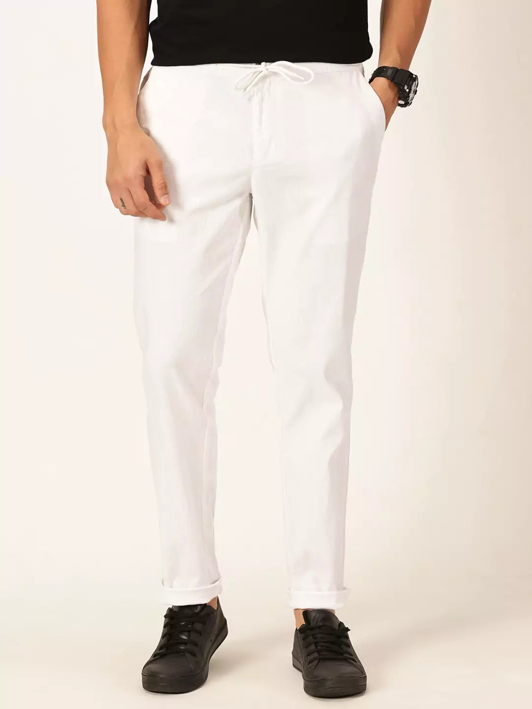Thomas Scott Men Comfort Slim Fit Chinos Trouser