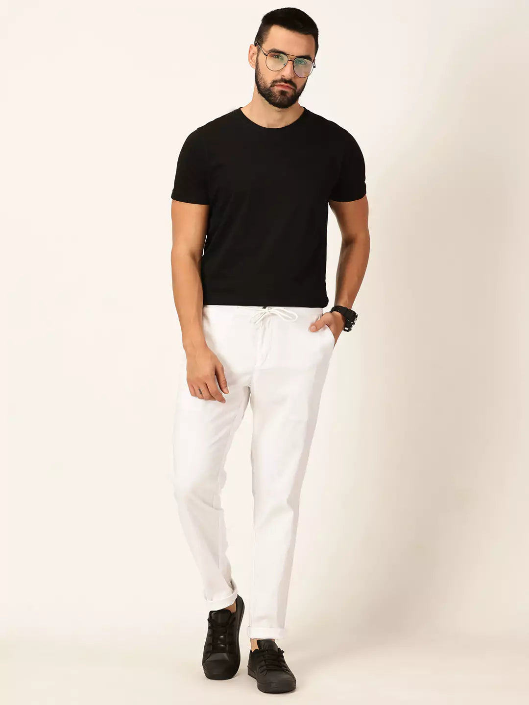 Thomas Scott Men Comfort Slim Fit Chinos Trouser