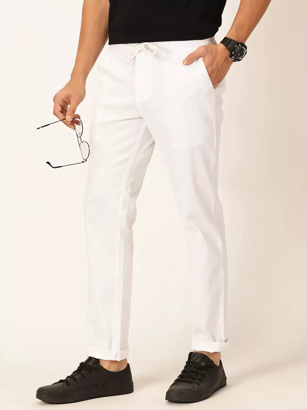 Thomas Scott Men Comfort Slim Fit Chinos Trouser