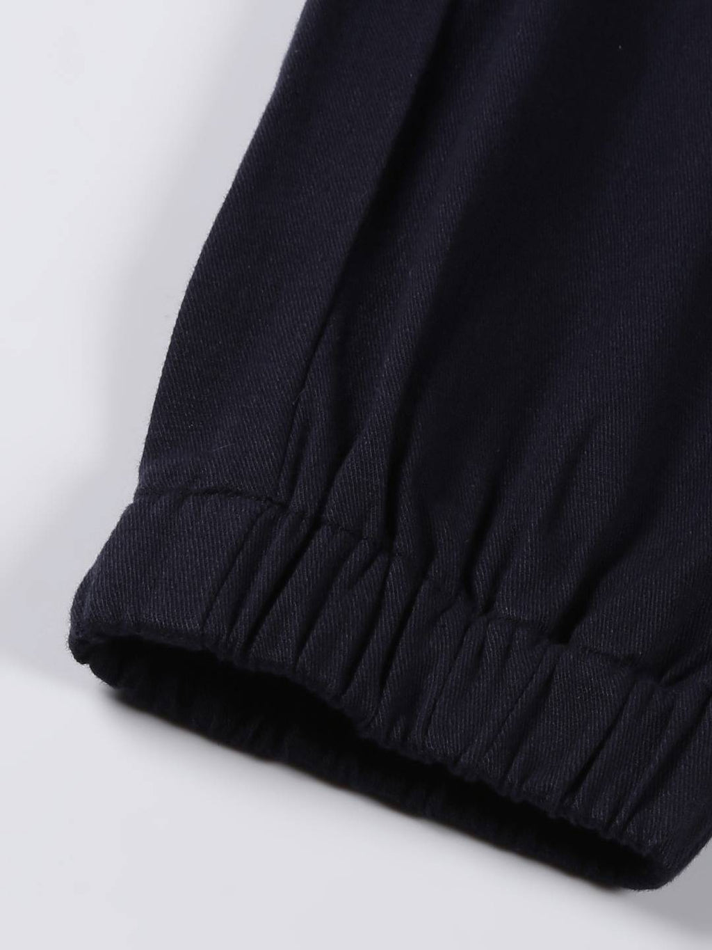 Thomas Scott Men Mid-Rise Smart Linen Cotton Joggers