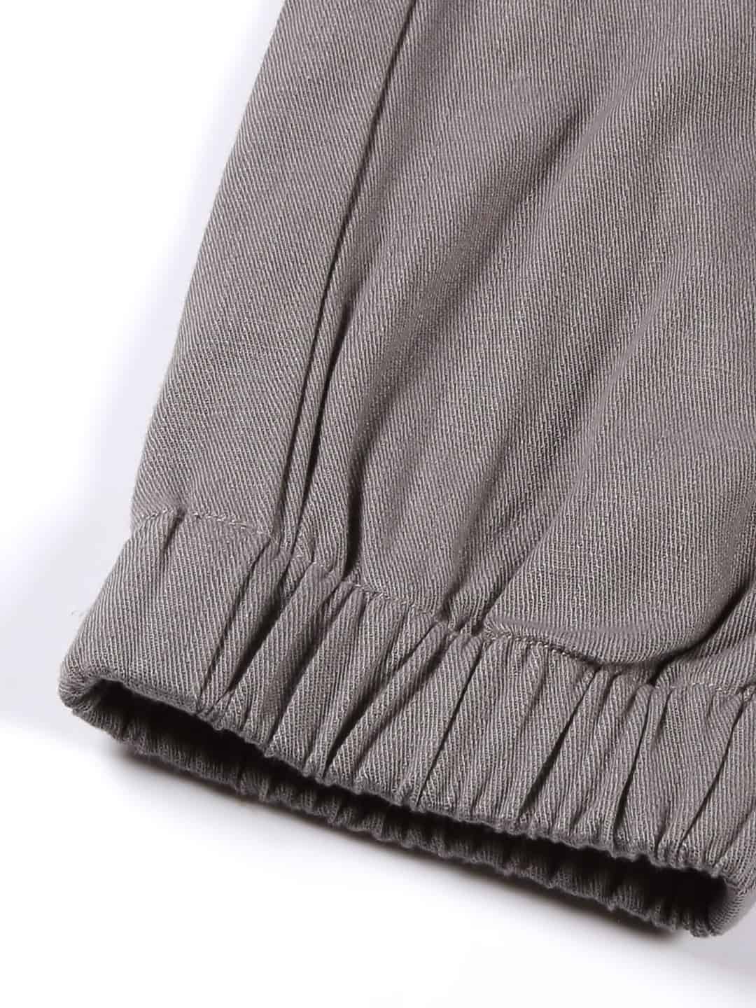 Thomas Scott Men Textured Urban Easy Wash Linen Cotton Chinos Trouser