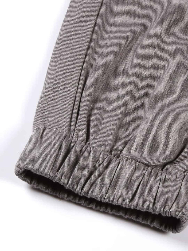 Thomas Scott Men Textured Urban Easy Wash Linen Cotton Chinos Trouser