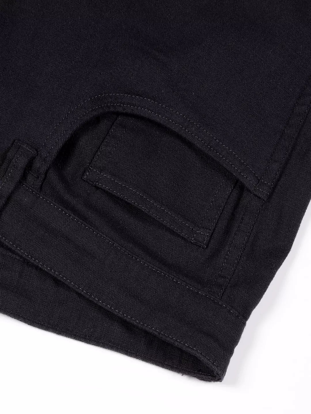 Thomas Scott Men Urban Regular Fit Mid-Rise Easy Wash Linen Chinos Trousers