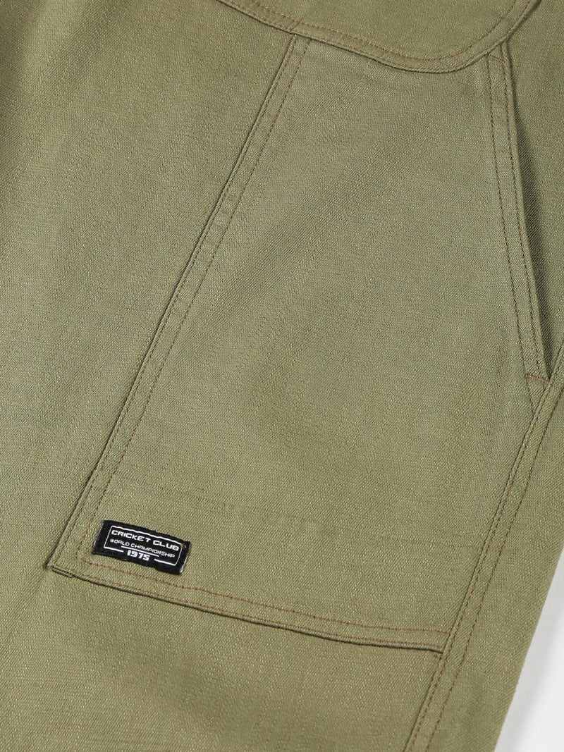 Thomas Scott Men Urban Easy Wash Linen Cotton Chinos Trouser
