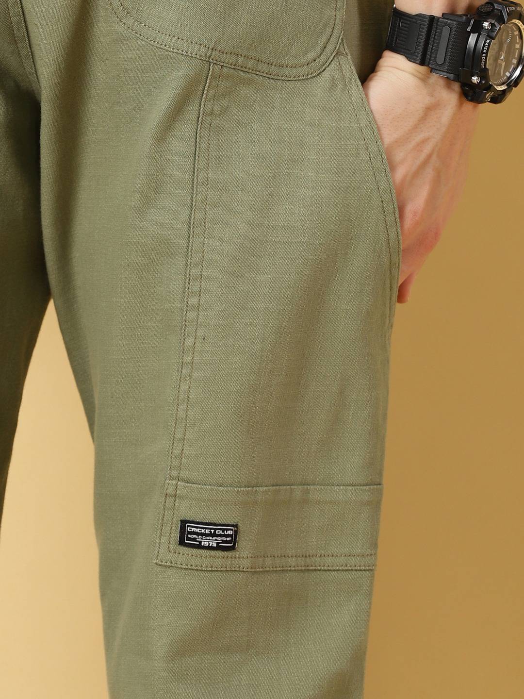 Thomas Scott Men Urban Easy Wash Linen Cotton Chinos Trouser