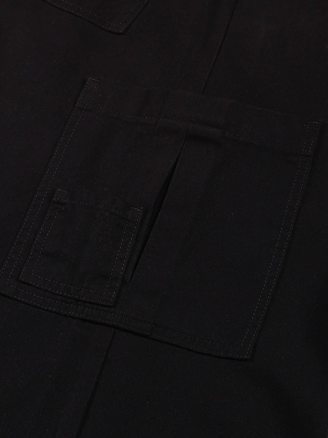 Thomas Scott Men Parachute Loose Fit Mid Rise Pure Cotton Cargo-Style Trousers