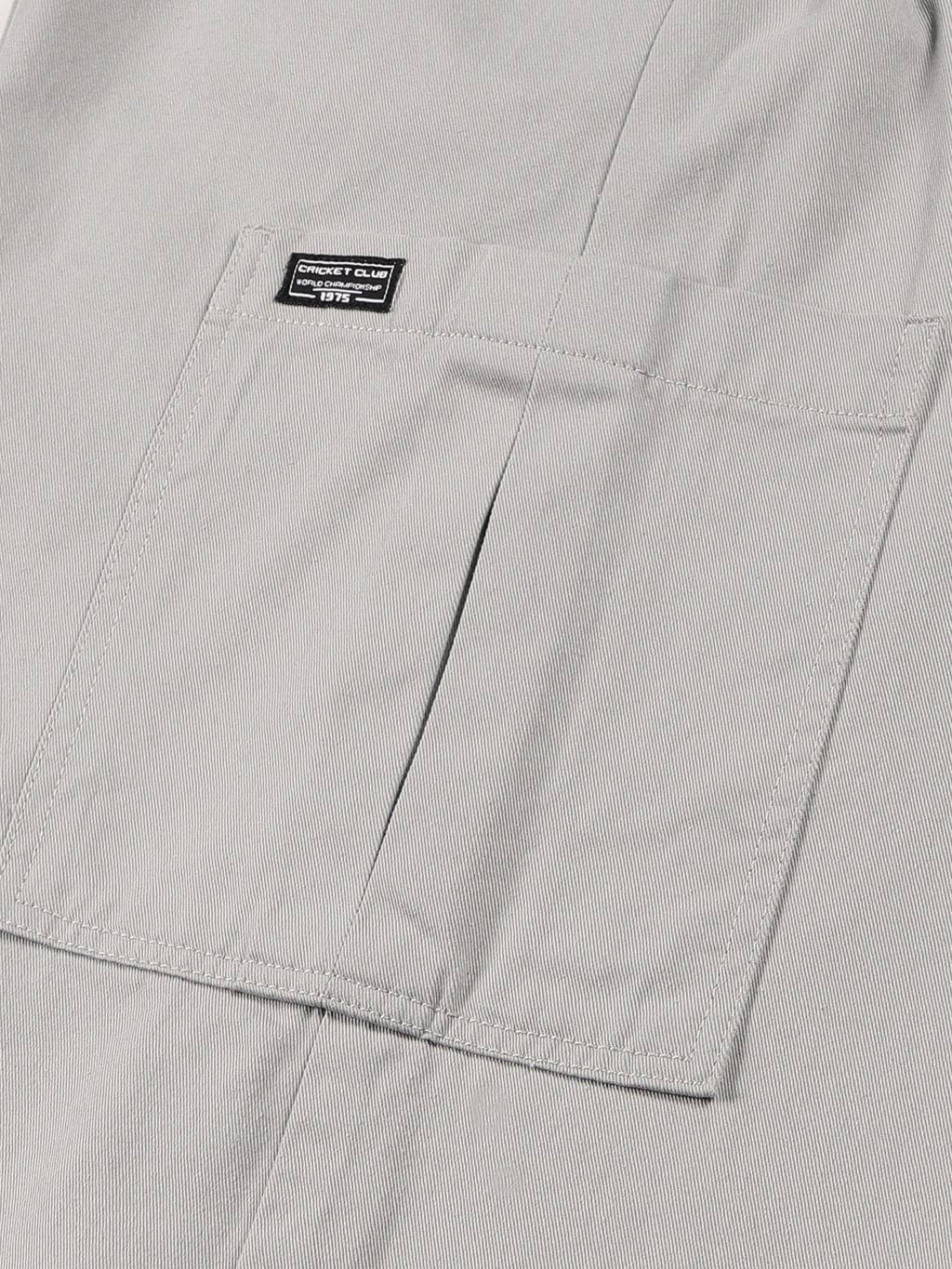 Thomas Scott Men Mid Rise Parachute Fit Pure Cotton Cargo Trousers