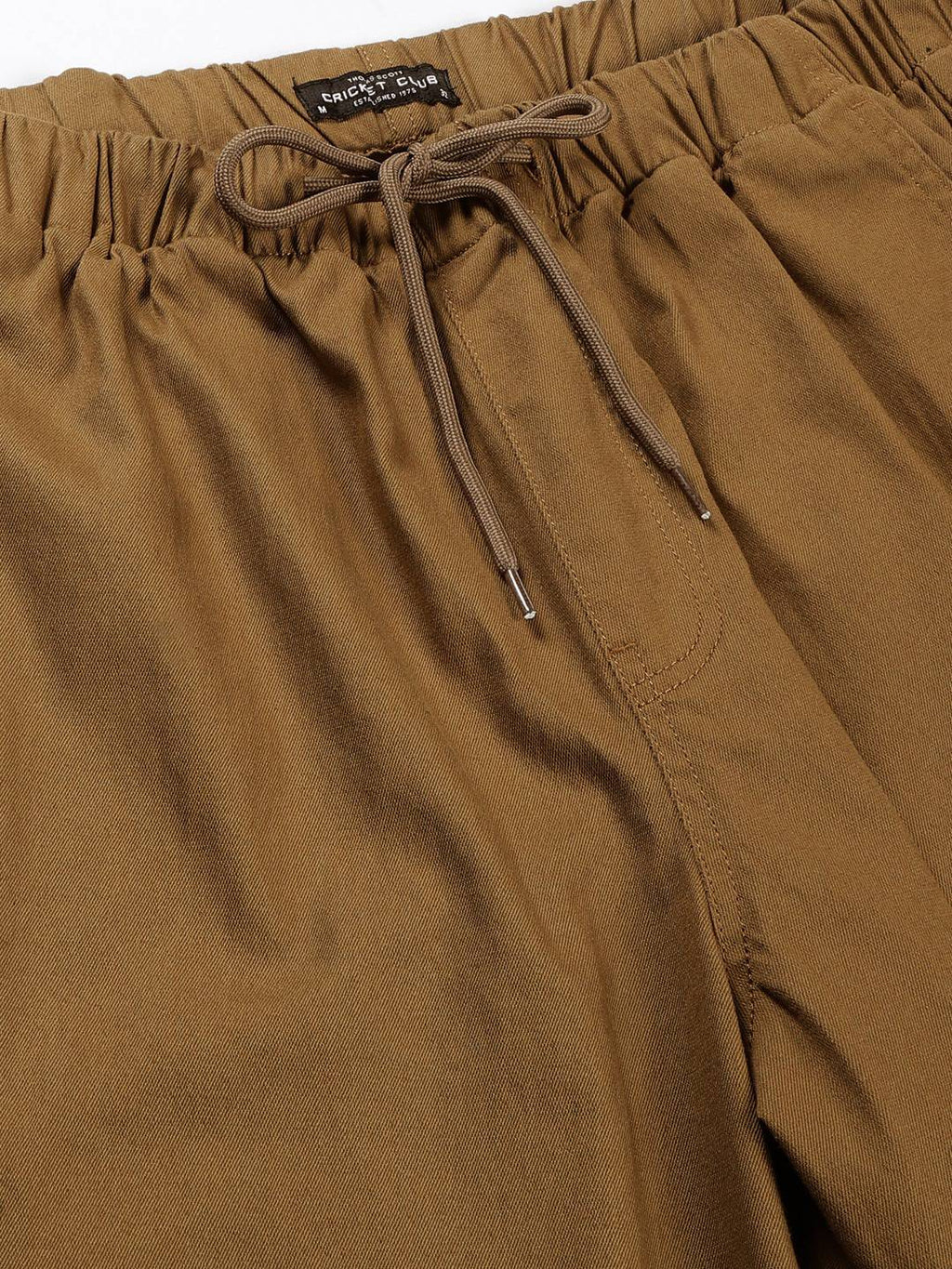 Thomas Scott Men Parachute Loose Fit Mid Rise Pure Cotton Cargo-Style Trousers