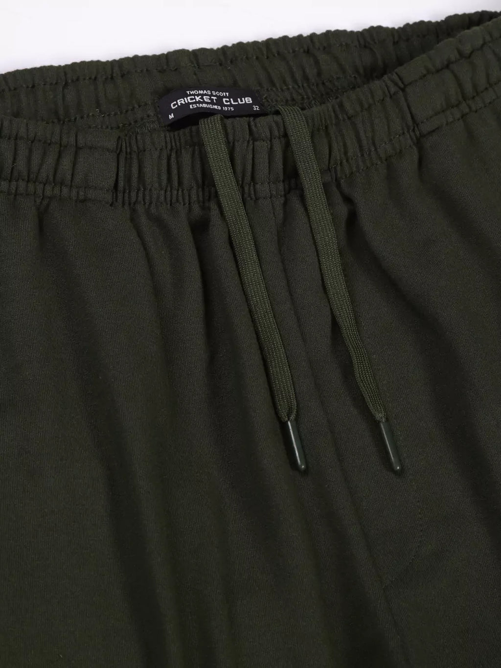 Thomas Scott Men Printed Relaxed Fit Mid Rise Cargo Joggers