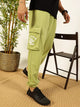 Thomas Scott Men Relaxed Fit Mid Rise Cargo Joggers