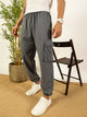Stormy Weather Printed Relaxed Fit Mid Rise Cargo Joggers For Men