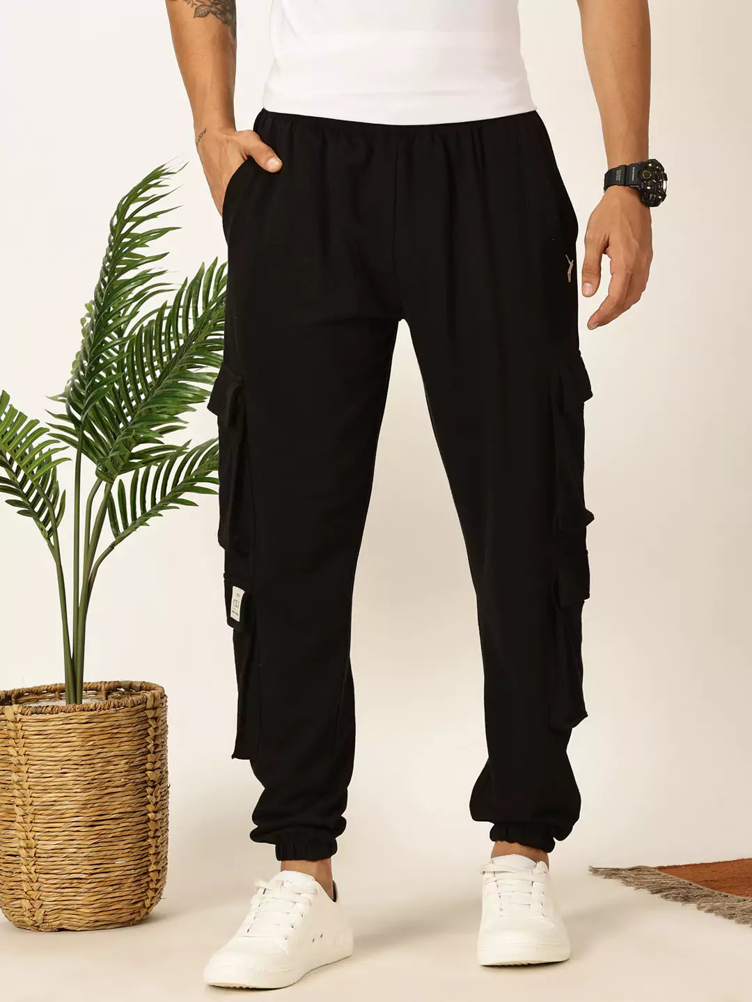 Thomas Scott Men Relaxed-Fit Joggers