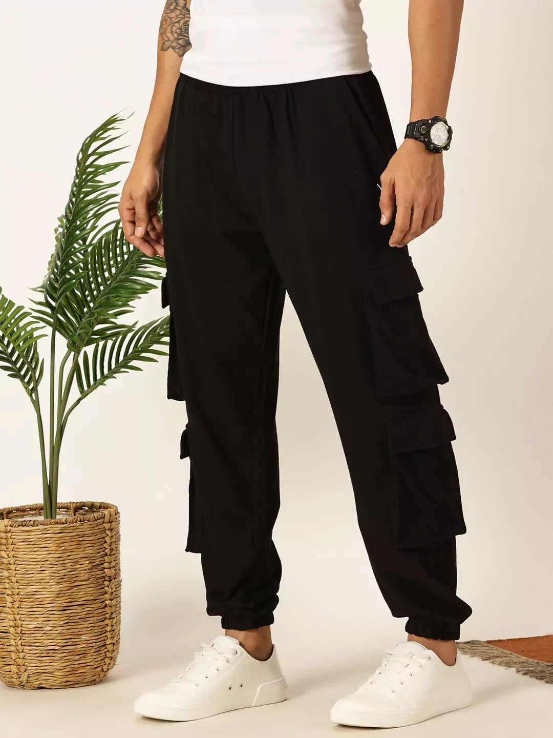 Thomas Scott Men Relaxed-Fit Joggers