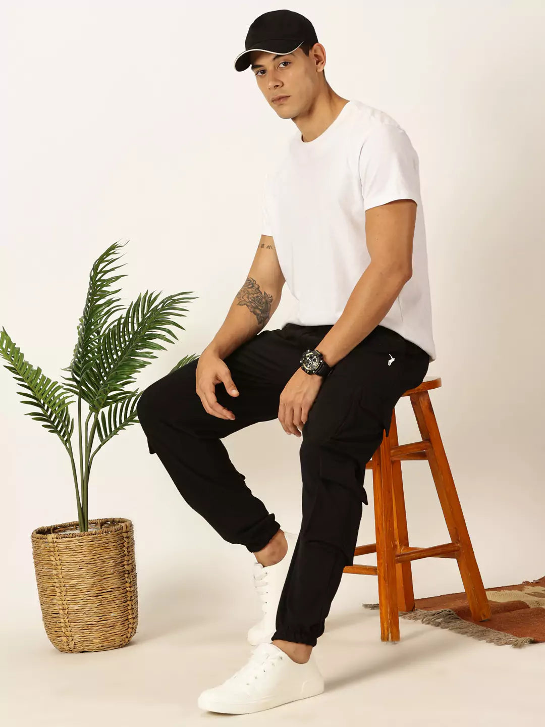 Thomas Scott Men Relaxed-Fit Joggers