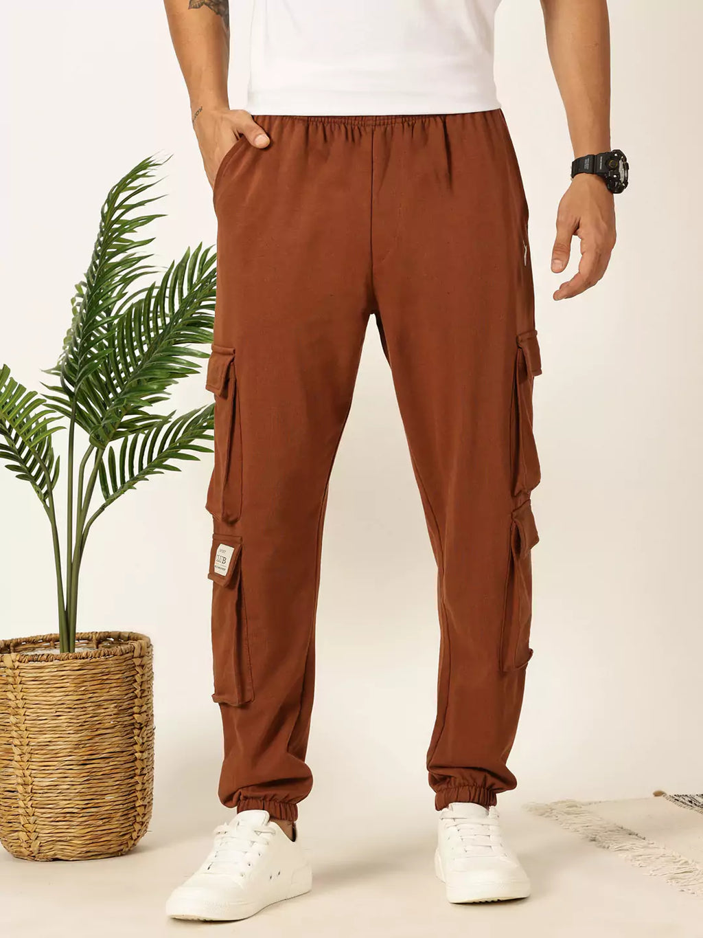 Thomas Scott Men Relaxed-Fit Joggers