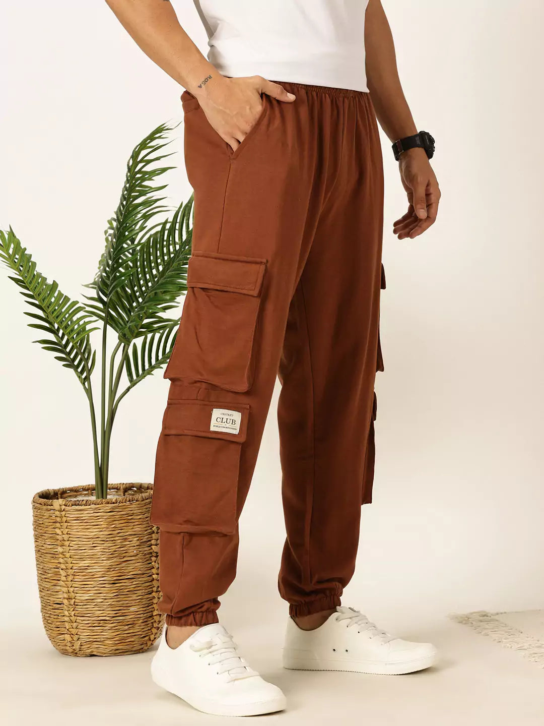 Thomas Scott Men Relaxed-Fit Joggers