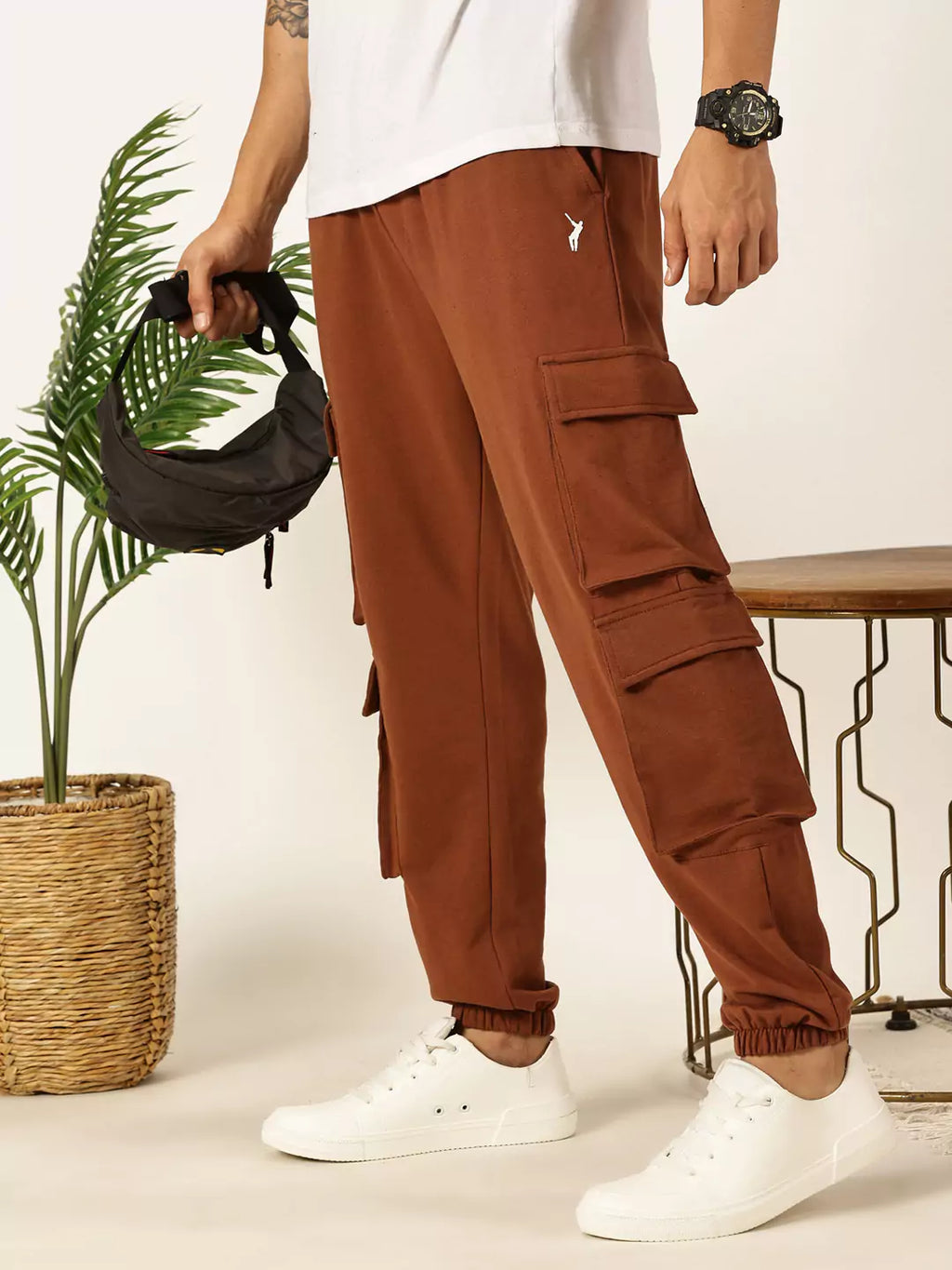 Thomas Scott Men Relaxed-Fit Joggers