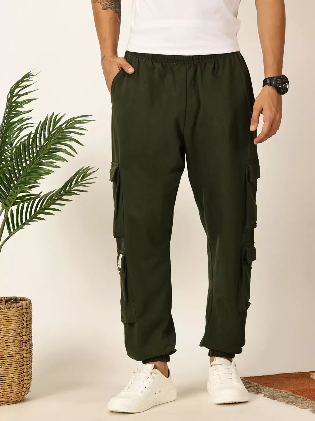 Thomas Scott Men Relaxed Fit Joggers