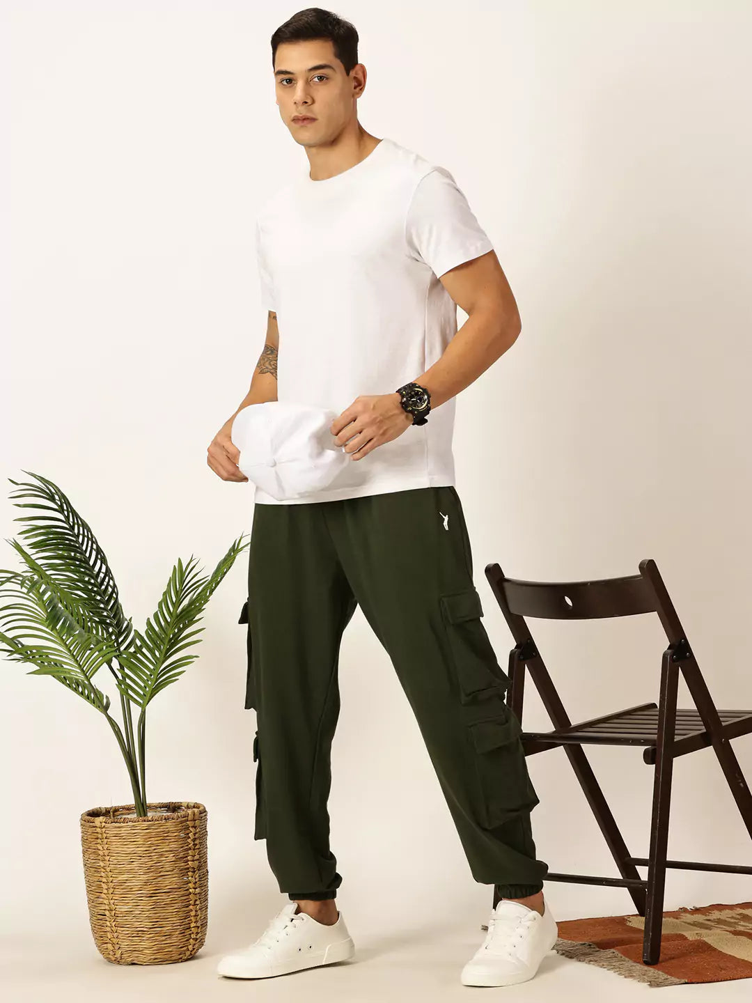 Thomas Scott Men Relaxed Fit Joggers