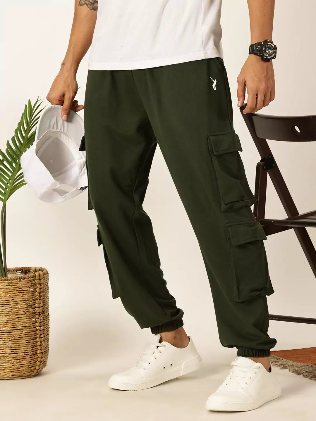 Thomas Scott Men Relaxed Fit Joggers