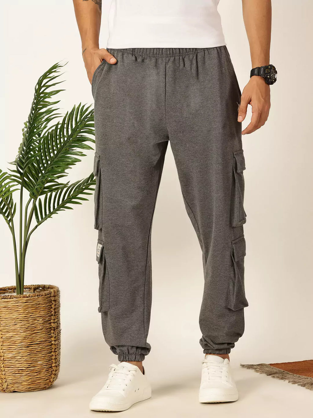 Thomas Scott Men Relaxed Fit Joggers