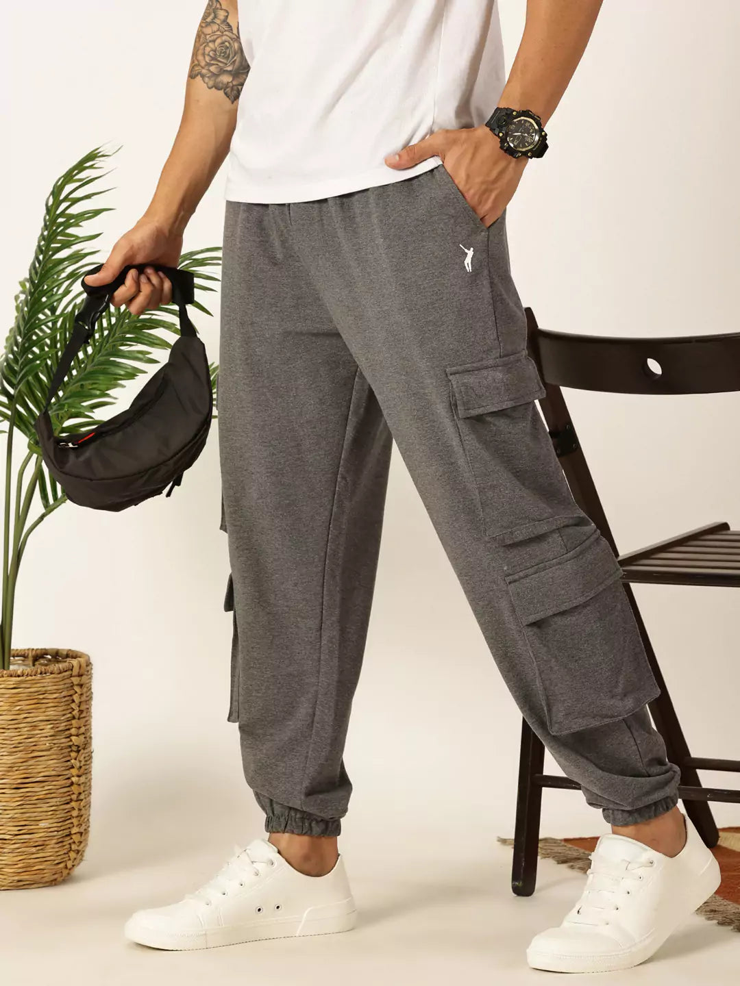Thomas Scott Men Relaxed Fit Joggers