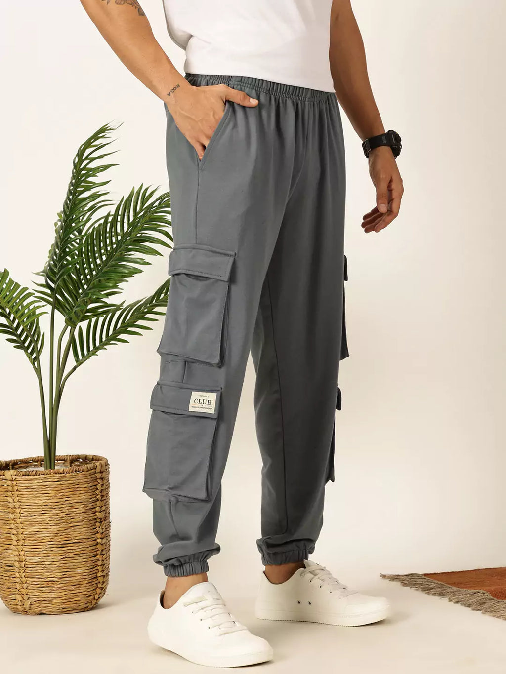 Thomas Scott Men Relaxed-Fit Joggers