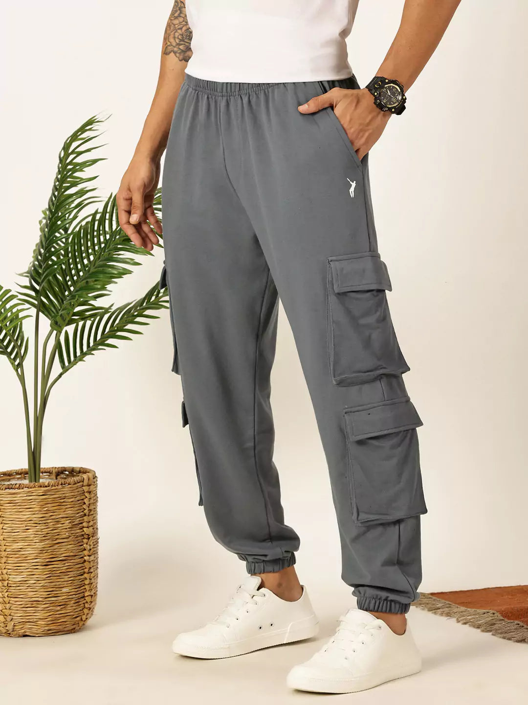 Thomas Scott Men Relaxed-Fit Joggers