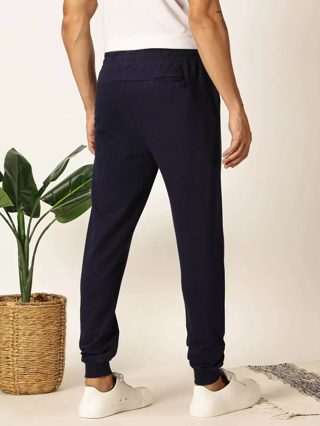 Thomas Scott Men Slim-Fit Mid Rise Joggers