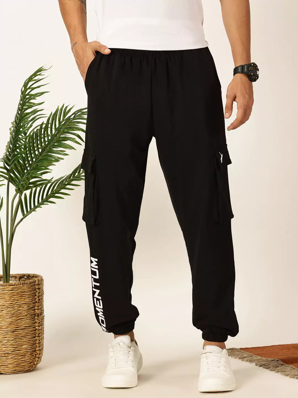 Thomas Scott Men Relaxed Fit Joggers