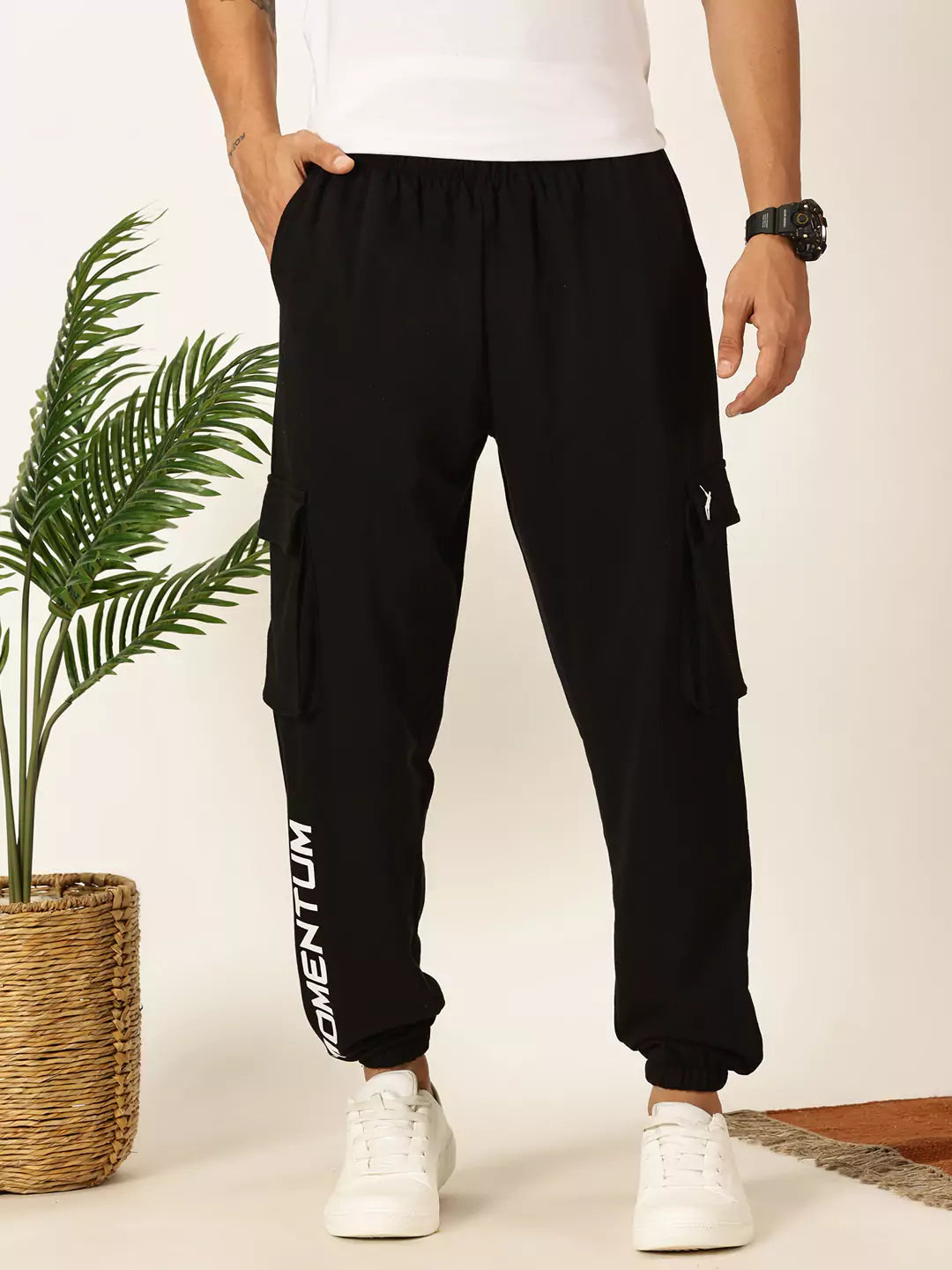 Thomas Scott Men Relaxed Fit Joggers