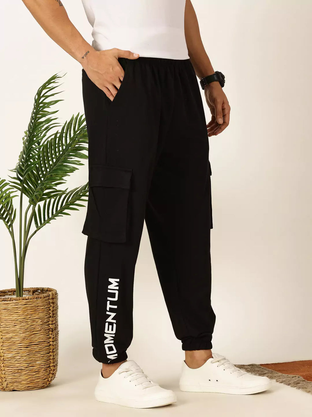 Thomas Scott Men Relaxed Fit Joggers