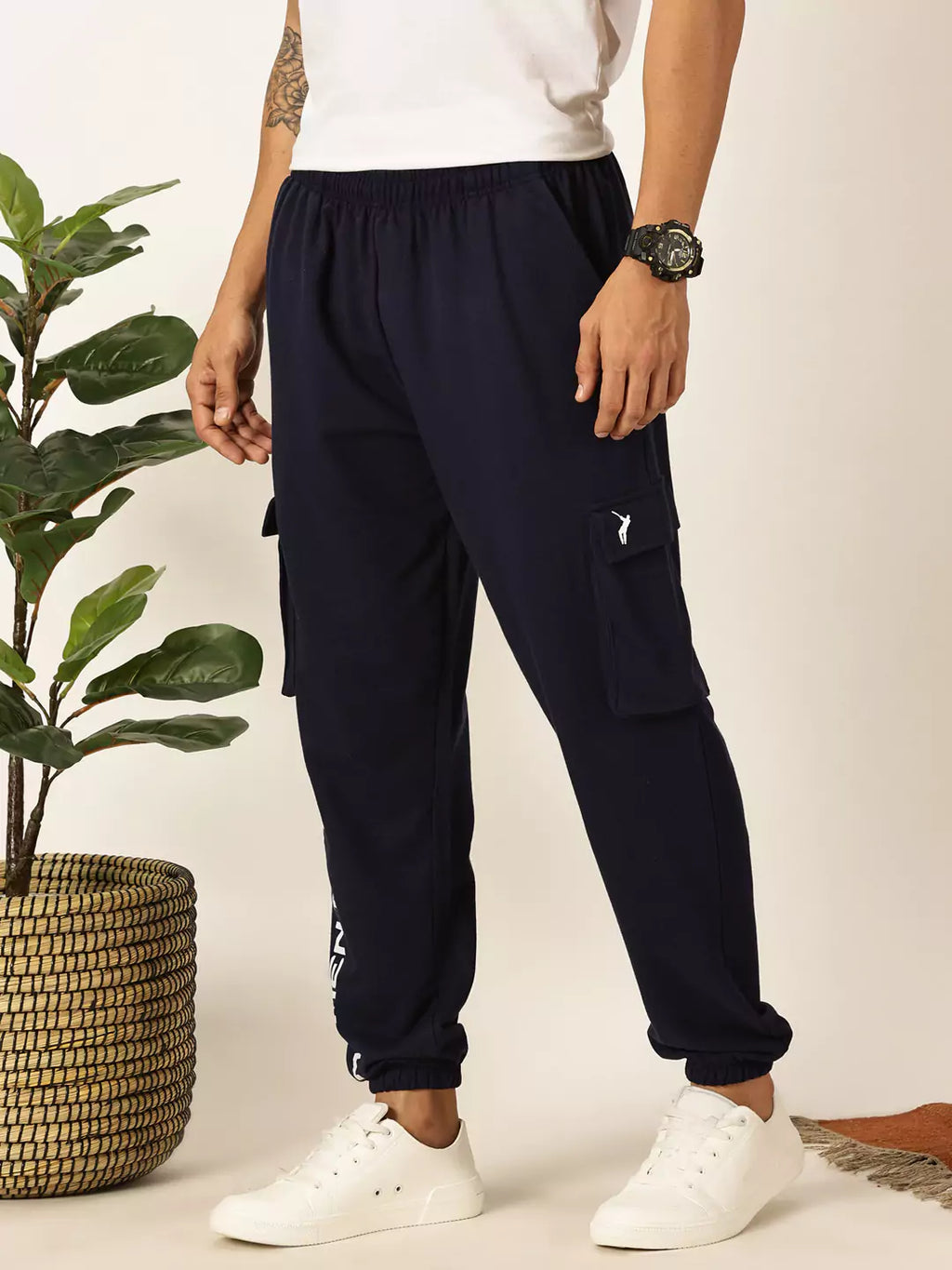 Thomas Scott Men Relaxed Fit Joggers