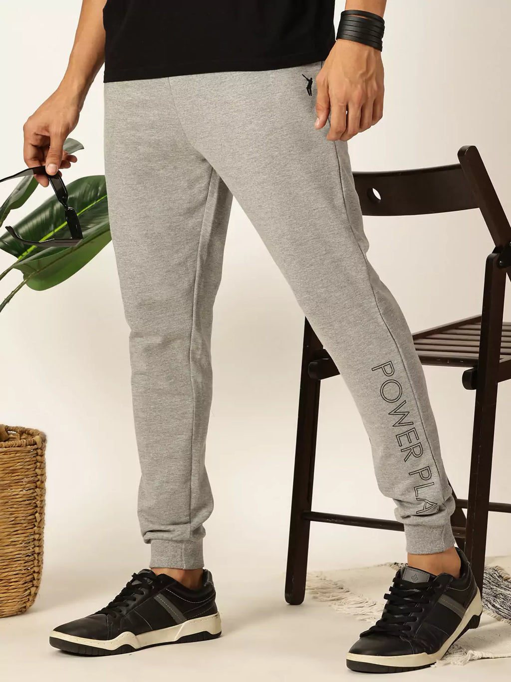 Thomas Scott Men Slim Fit Mid-Rise Joggers