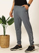 Stormy Weather Slim Fit Mid-Rise Solid Joggers For Men