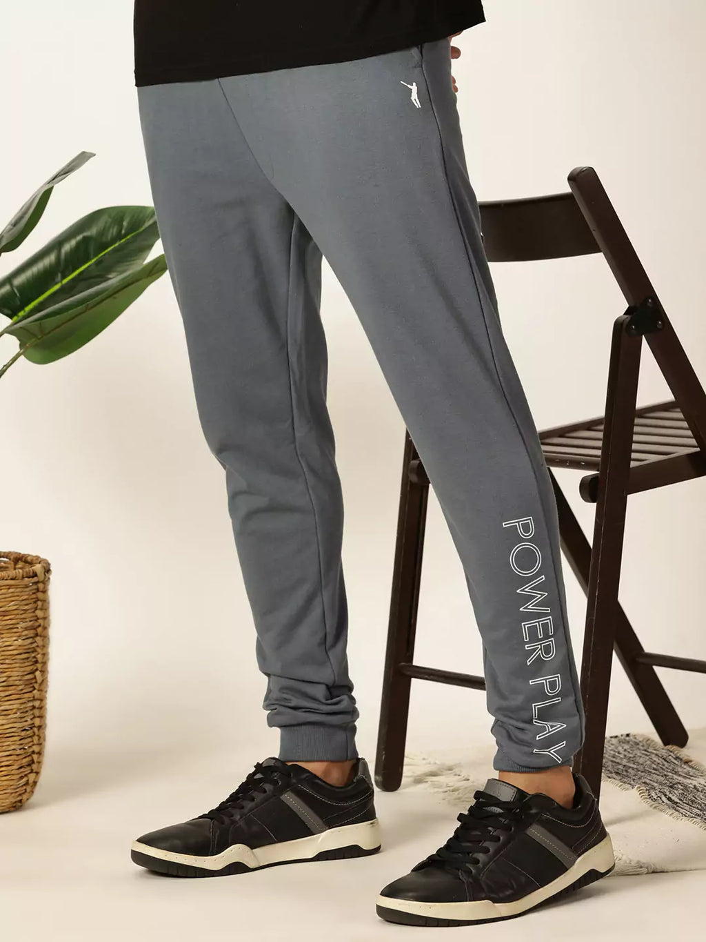 Thomas Scott Men Mid-Rise Slim Fit Joggers