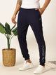 Naval Academy Slim Fit Mid-Rise Solid Joggers For Men