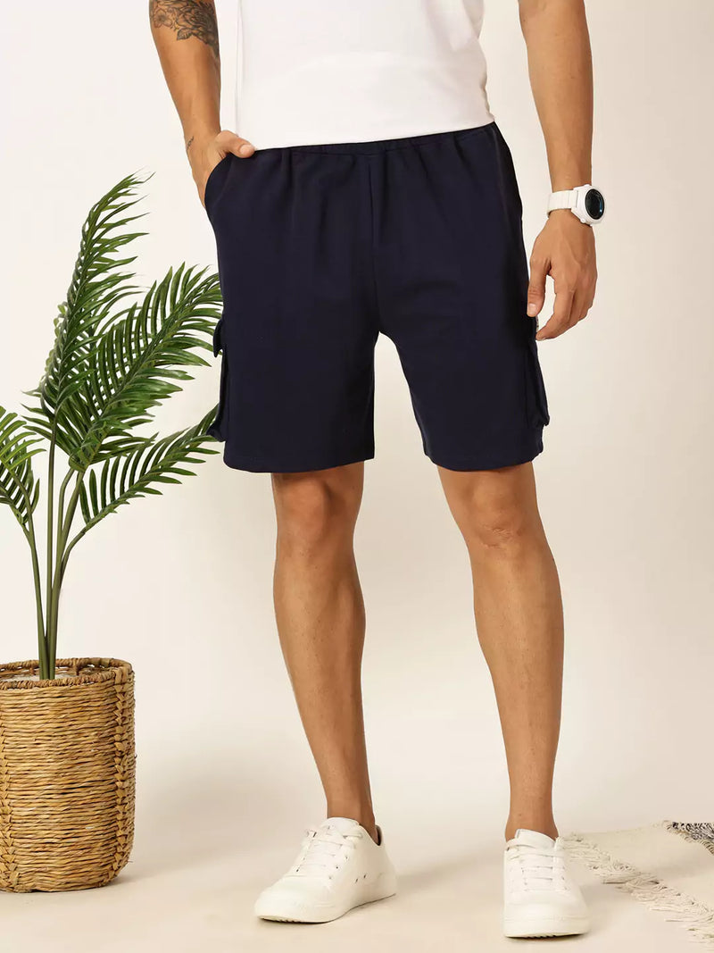 Thomas Scott Men Mid-Rise Casual Shorts