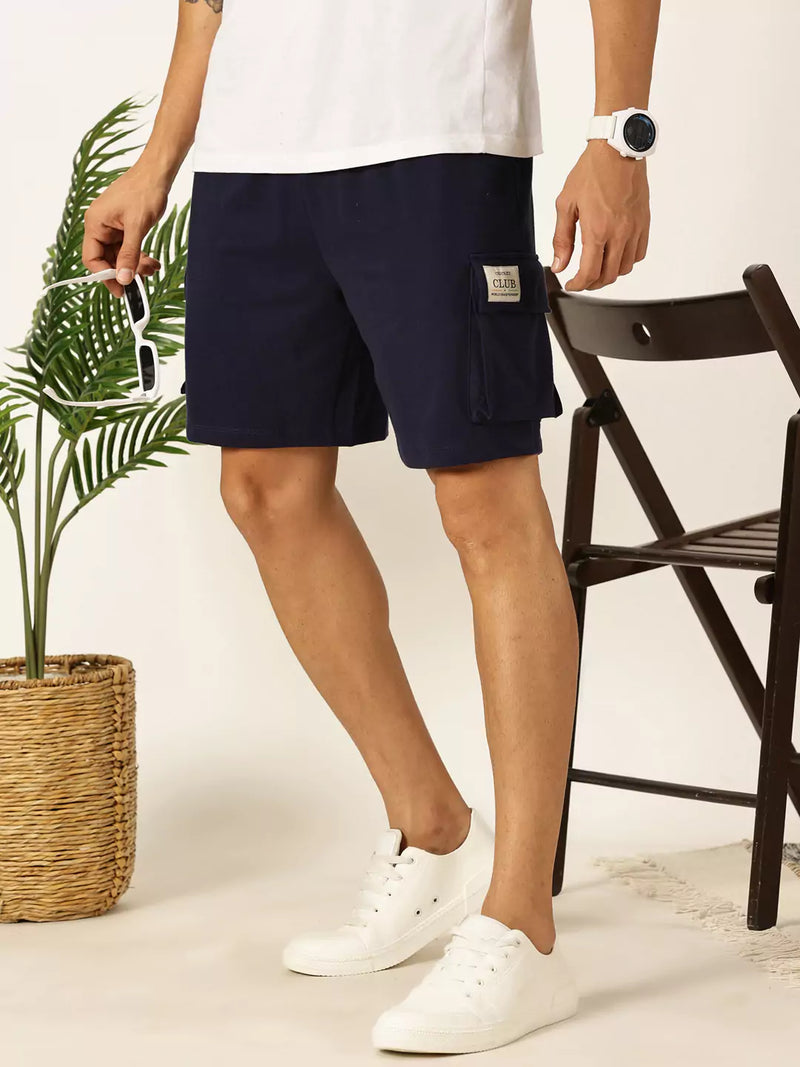 Thomas Scott Men Mid-Rise Casual Shorts