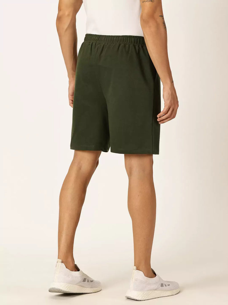 Thomas Scott Men Mid-Rise Cotton Shorts