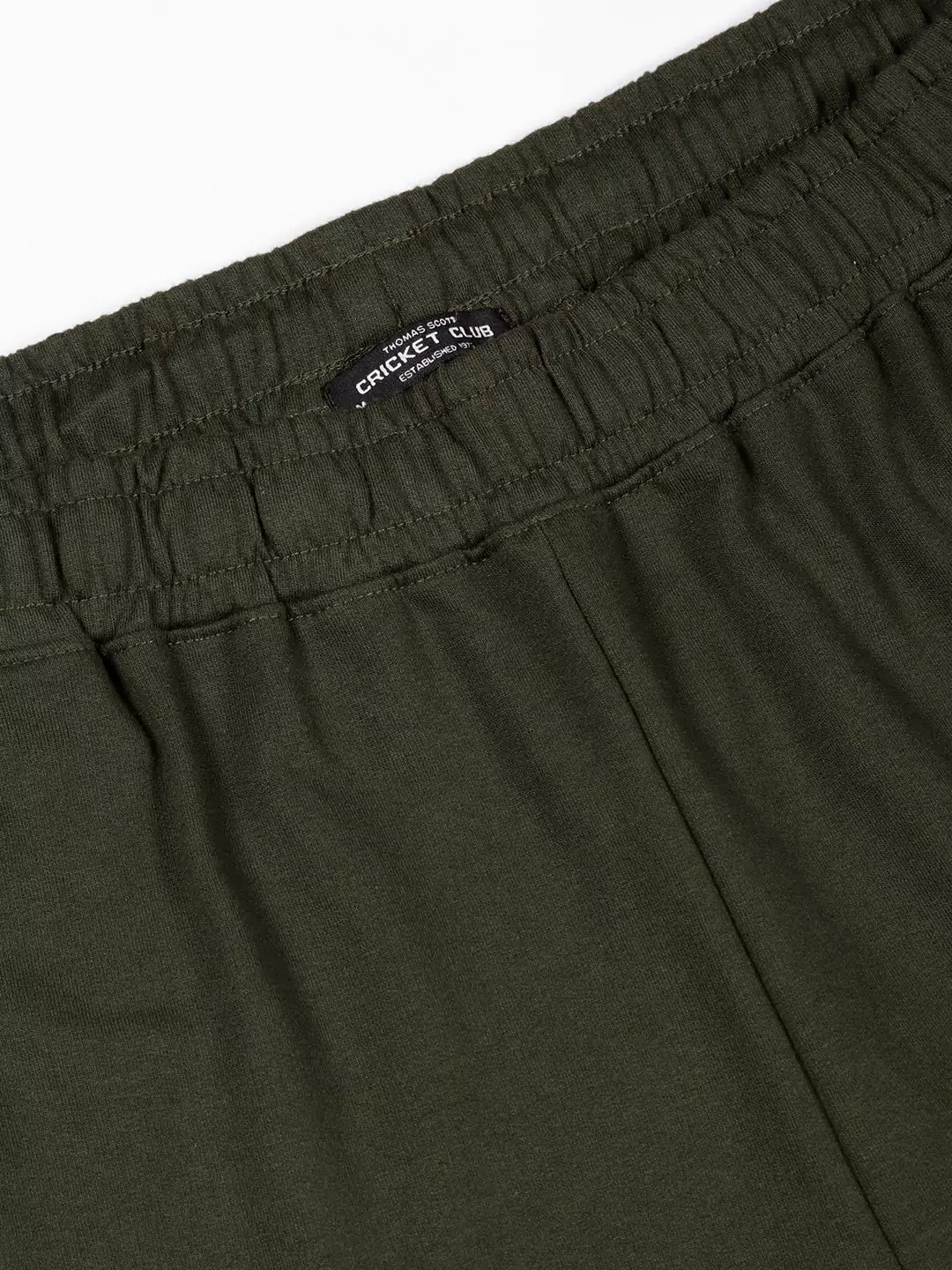Thomas Scott Men Mid-Rise Cotton Shorts