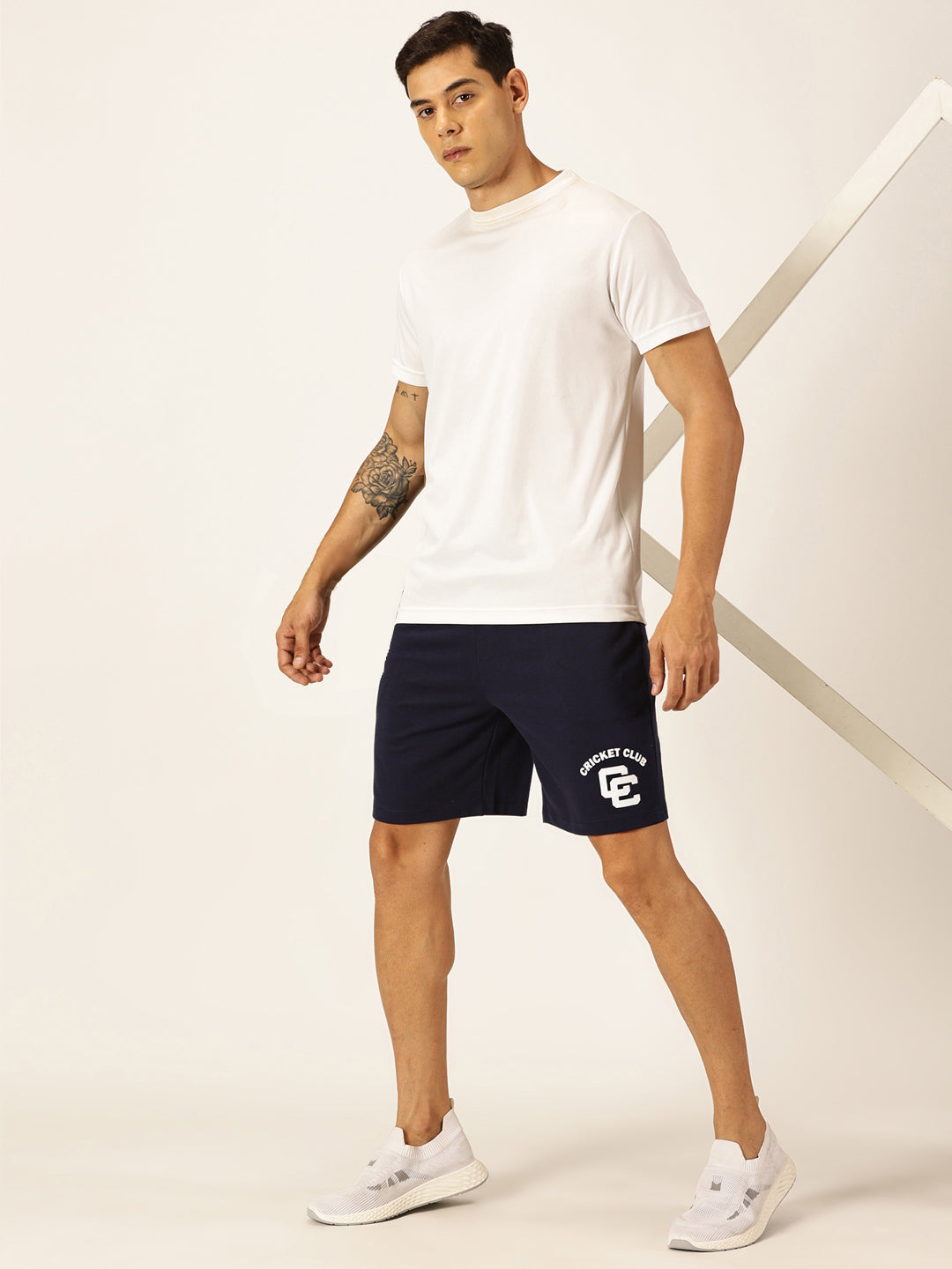 Thomas Scott Men Mid-Rise Sports Shorts